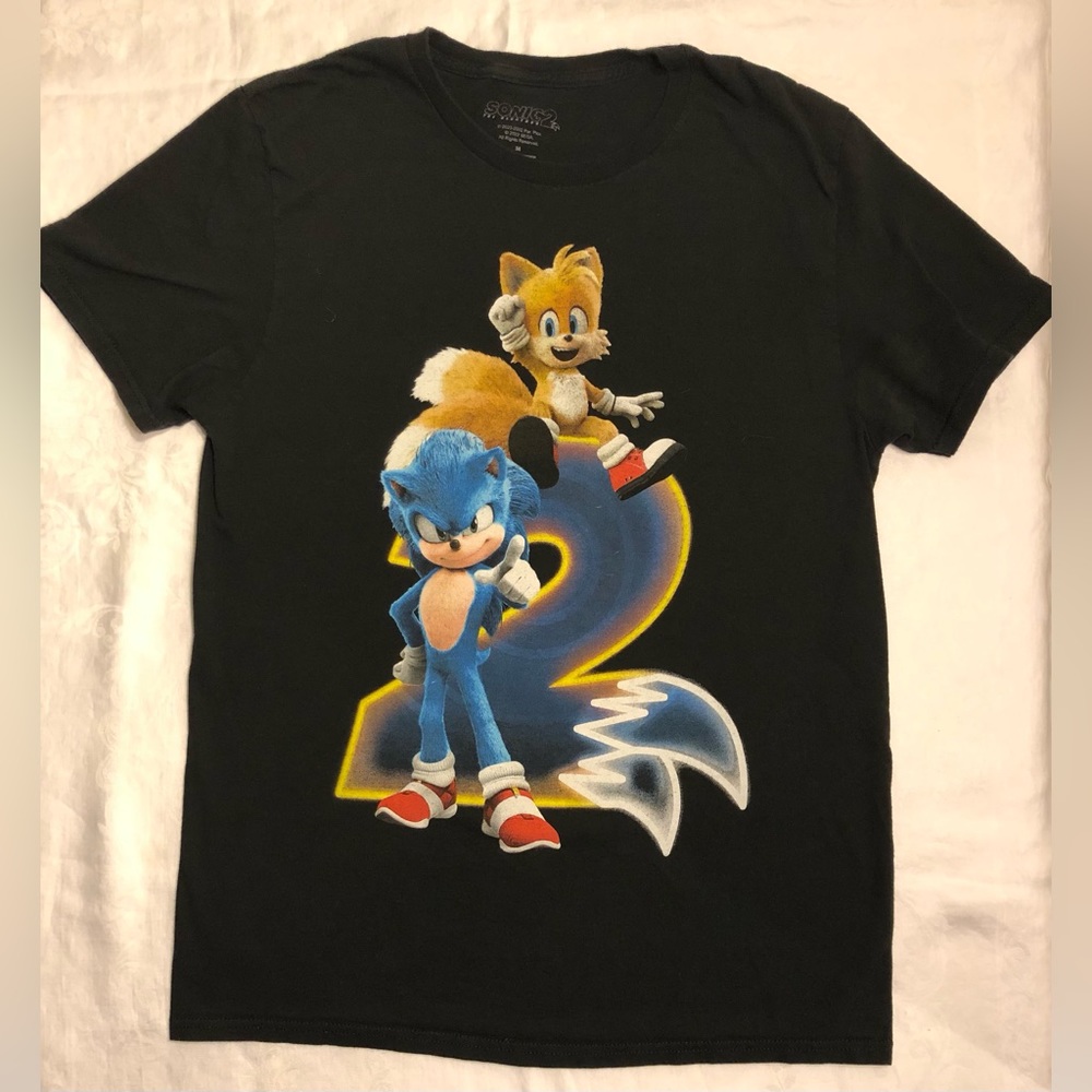 Sonic 2 & Tails T Shirt. From 2022.